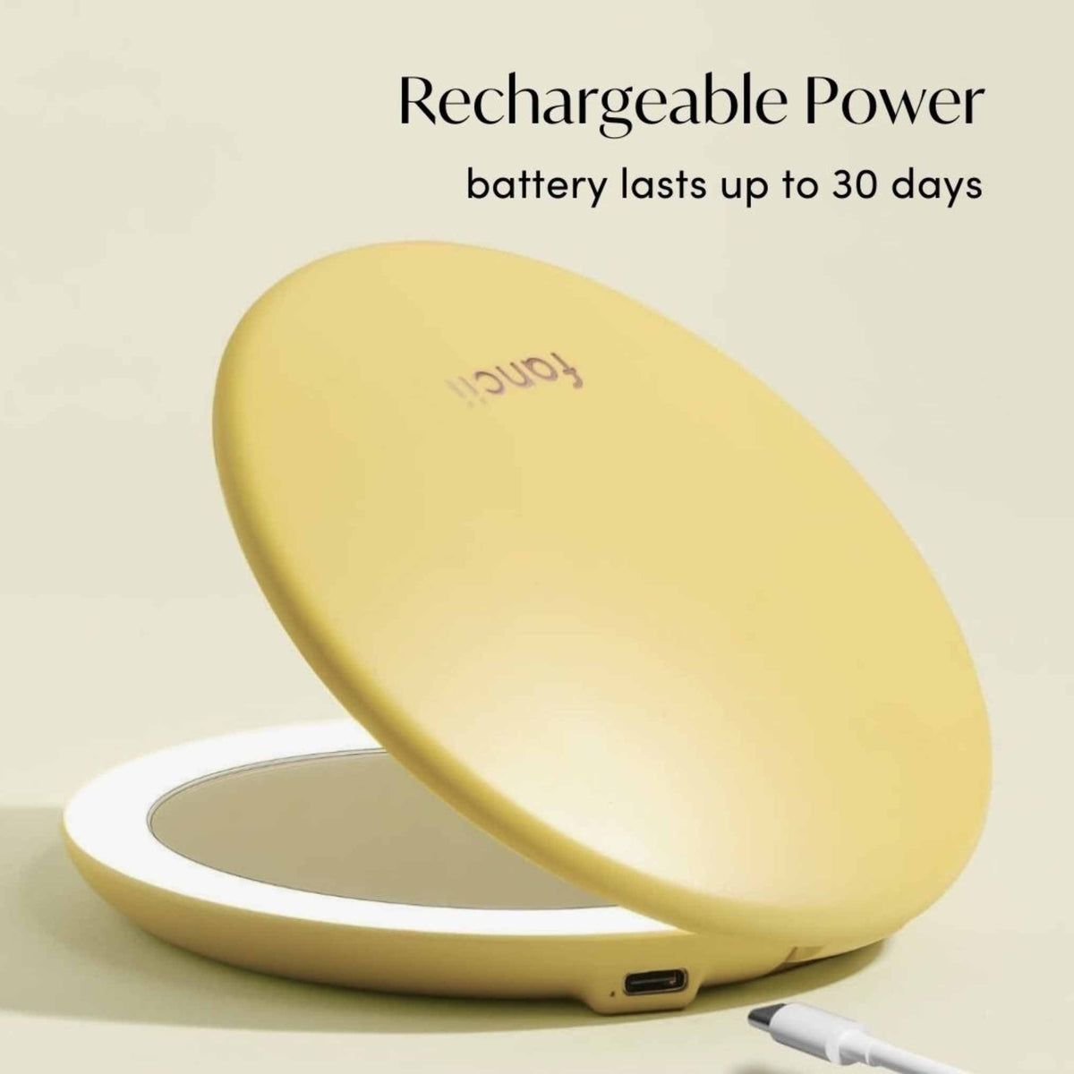 Fancii LED Compact Makeup Mirror