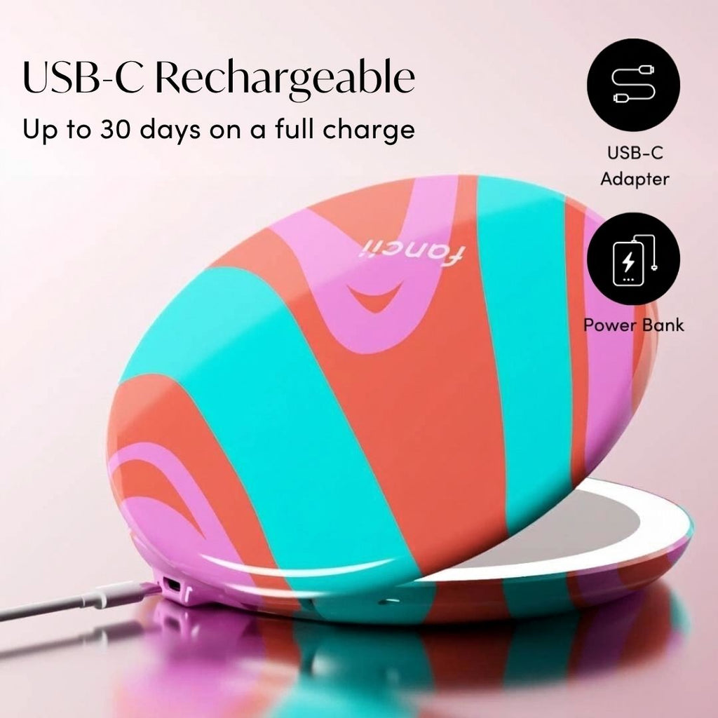 Fancii LED Compact Makeup Mirror