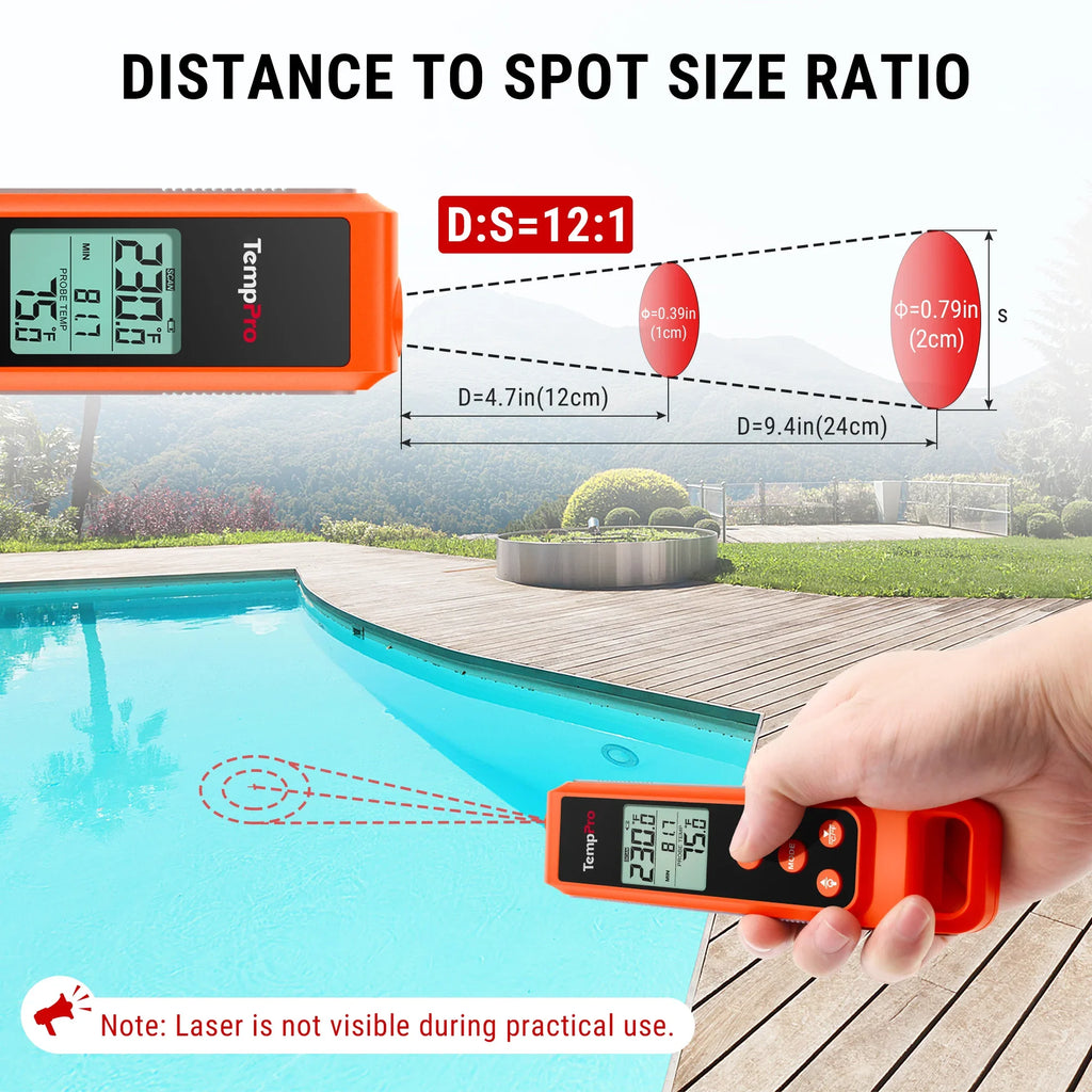 TempPro Infrared and Probe Thermometer