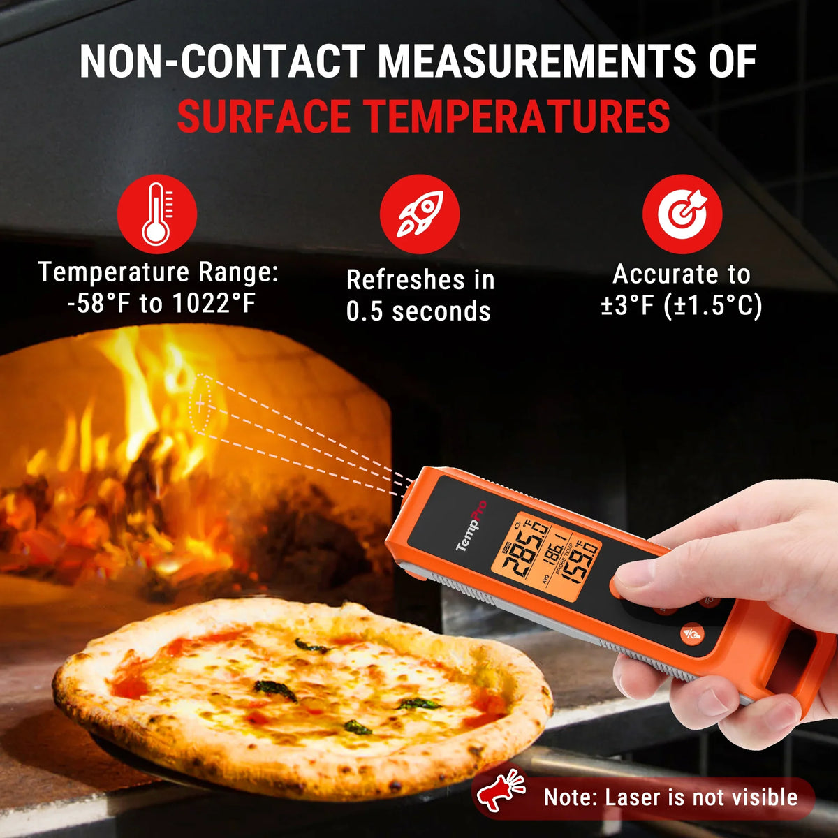 TempPro Infrared and Probe Thermometer