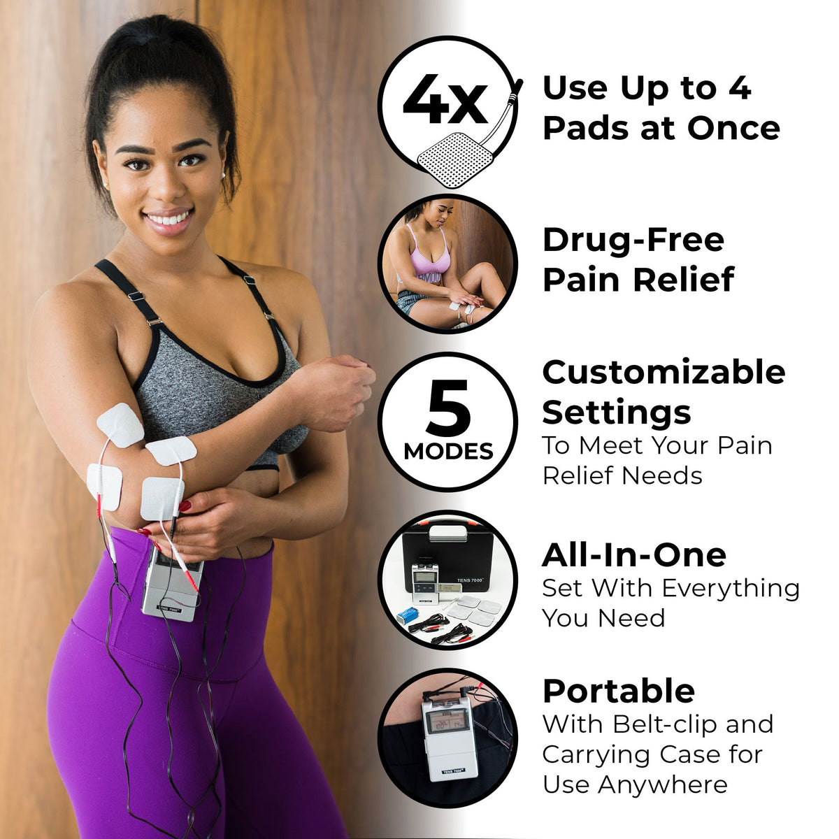 Carex.com Digital TENS Unit
