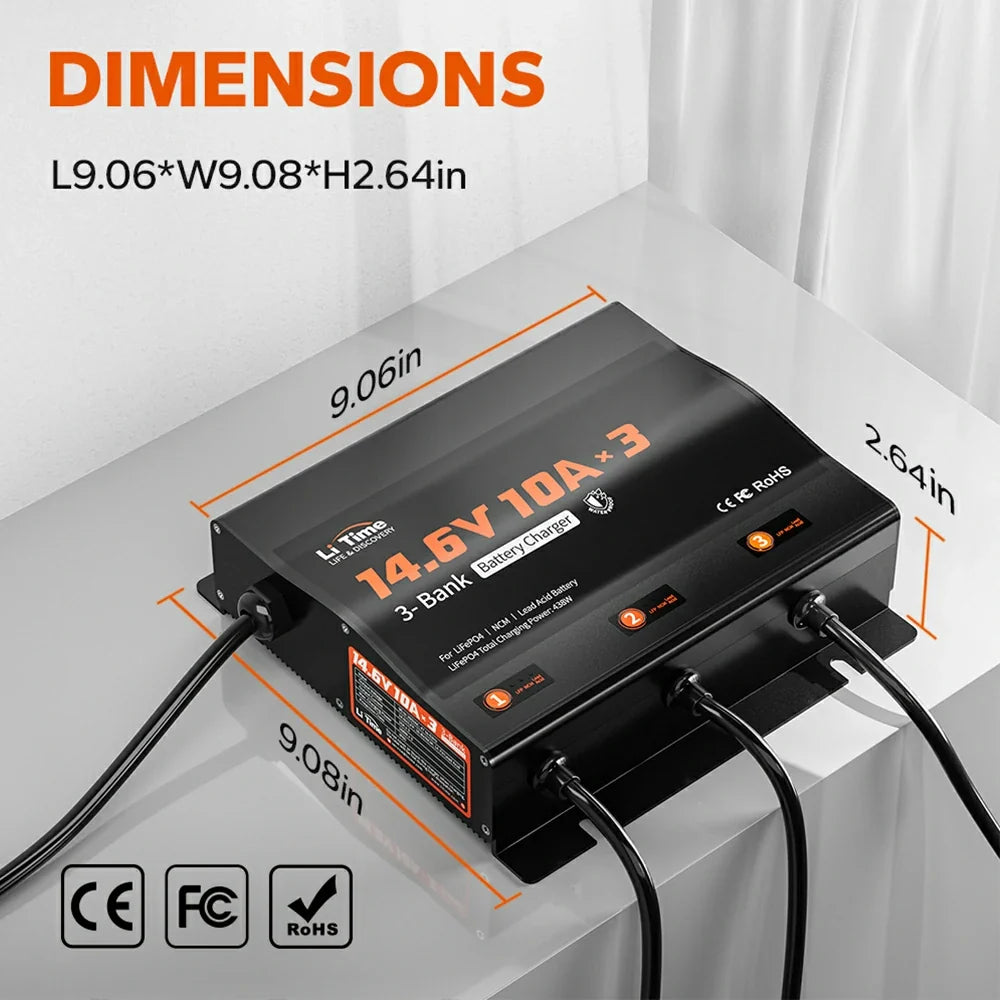LiTime-US Battery Charger