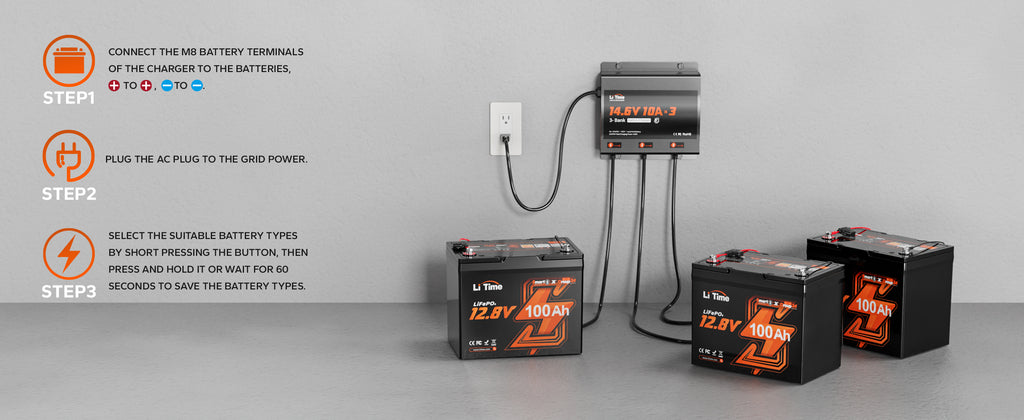 LiTime-US Battery Charger
