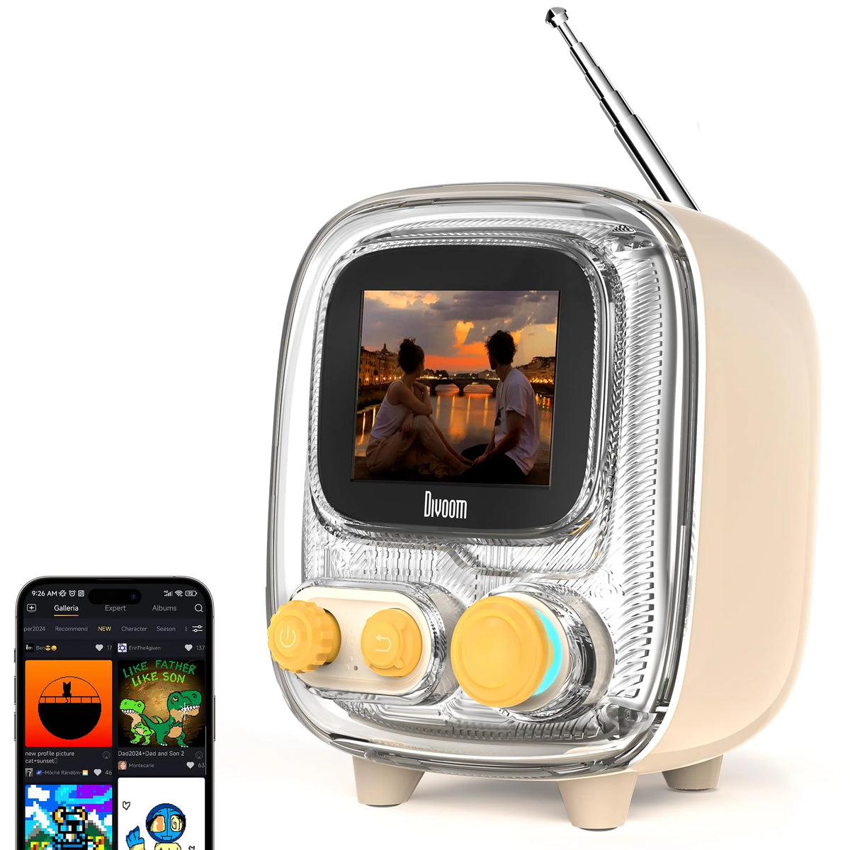 Divoom International Portable Bluetooth Speaker