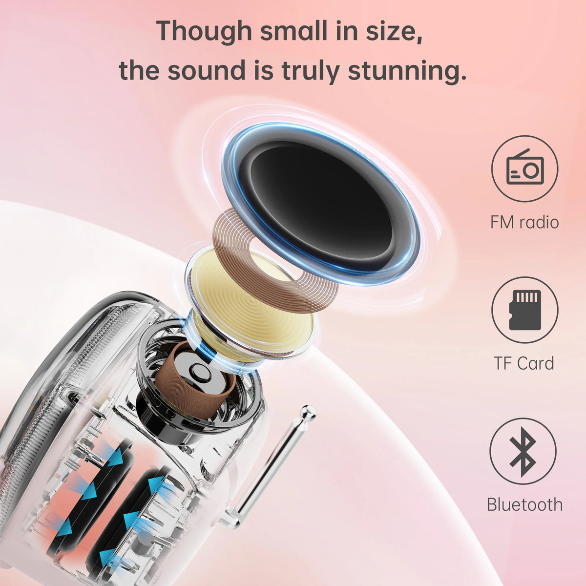 Divoom International Portable Bluetooth Speaker