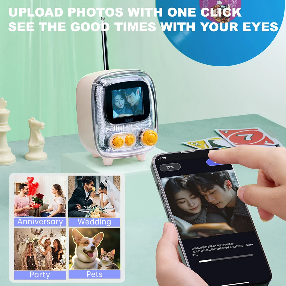 Divoom International Portable Bluetooth Speaker