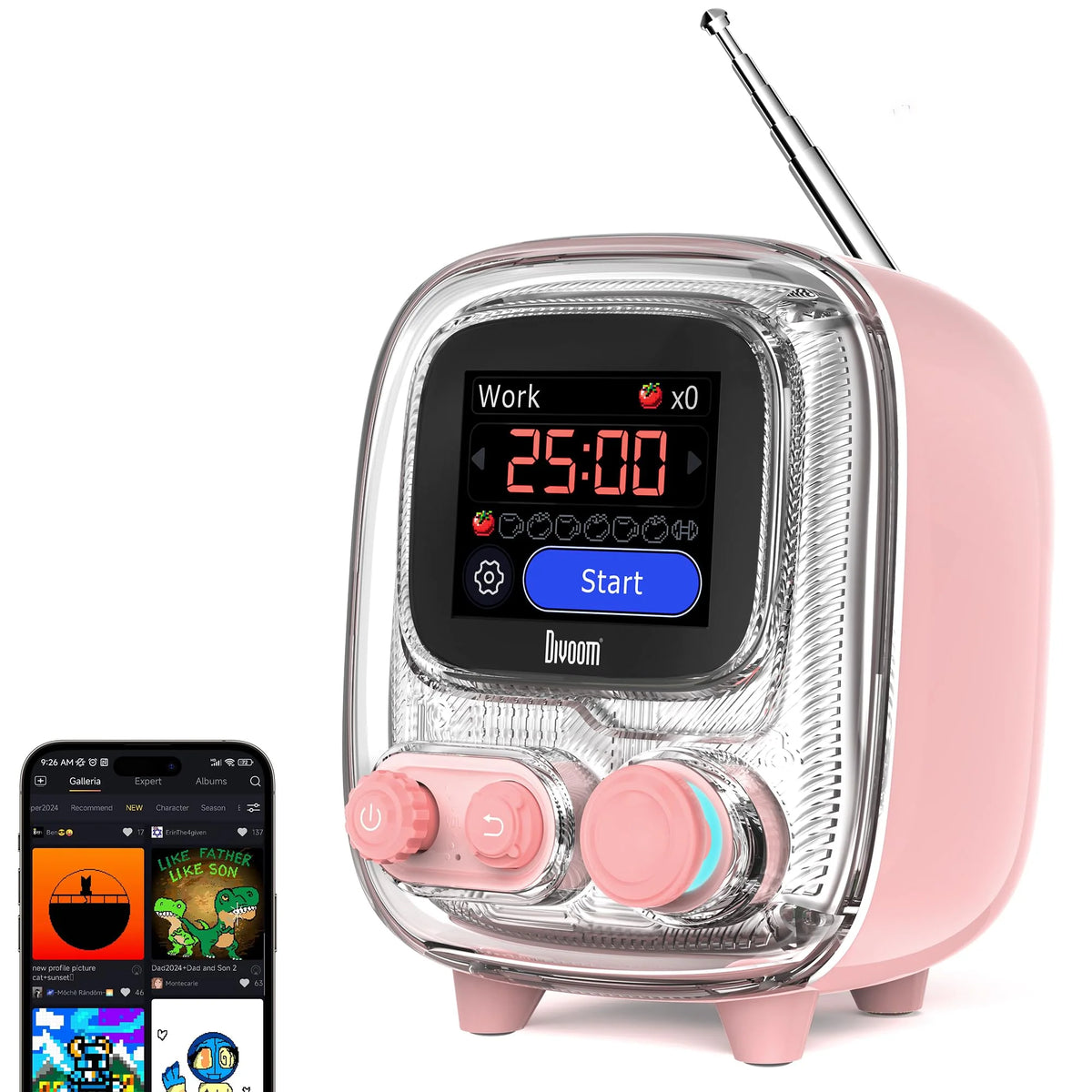 Divoom International Portable Bluetooth Speaker