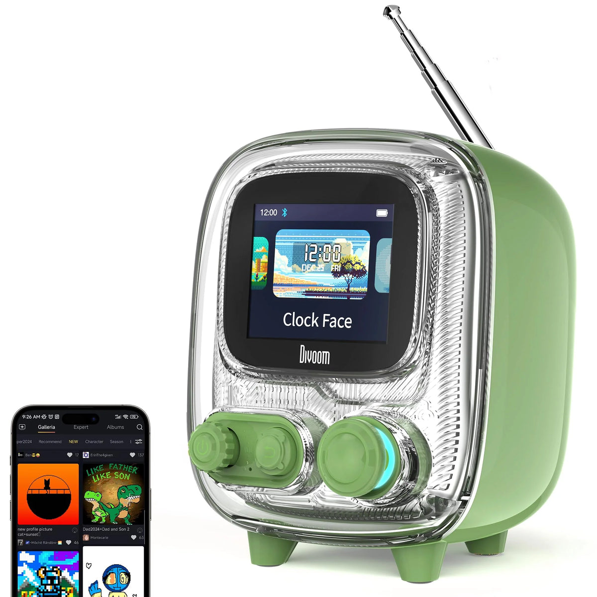 Divoom International Portable Bluetooth Speaker