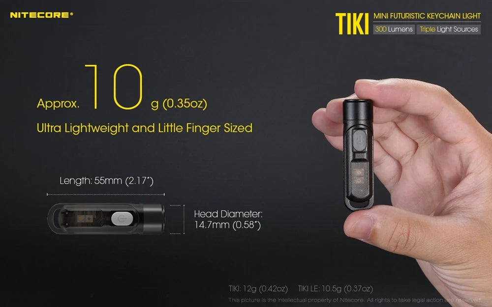 Nitecore USB-C Rechargeable Flashlight