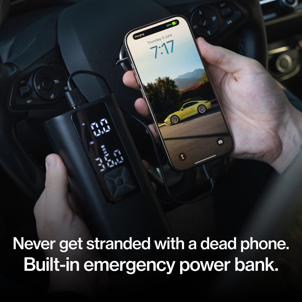 Shop Statik Portable Rechargeable Tire Inflator