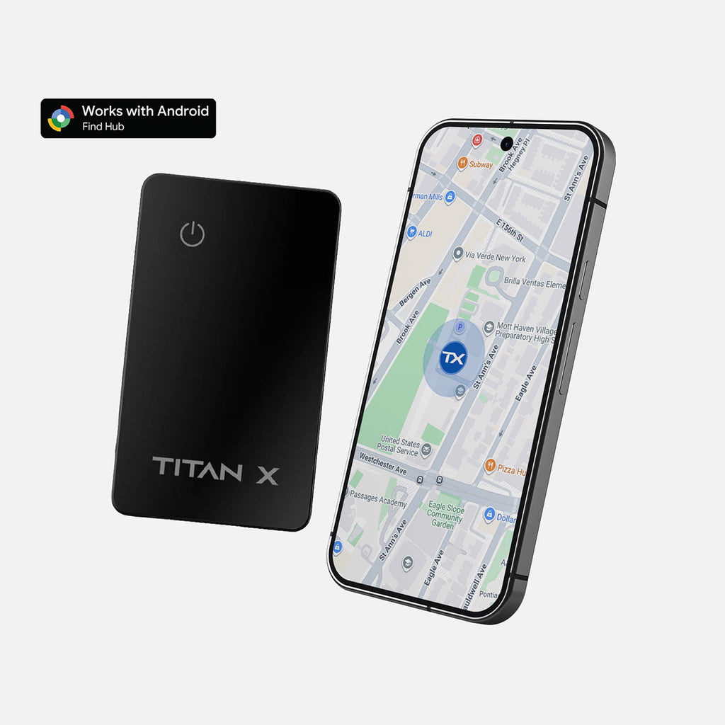 TITAN X Wallet Tracker Card