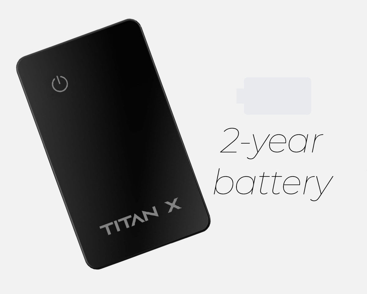 TITAN X Wallet Tracker Card