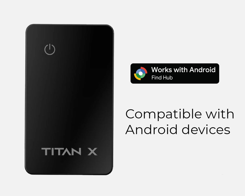 TITAN X Wallet Tracker Card