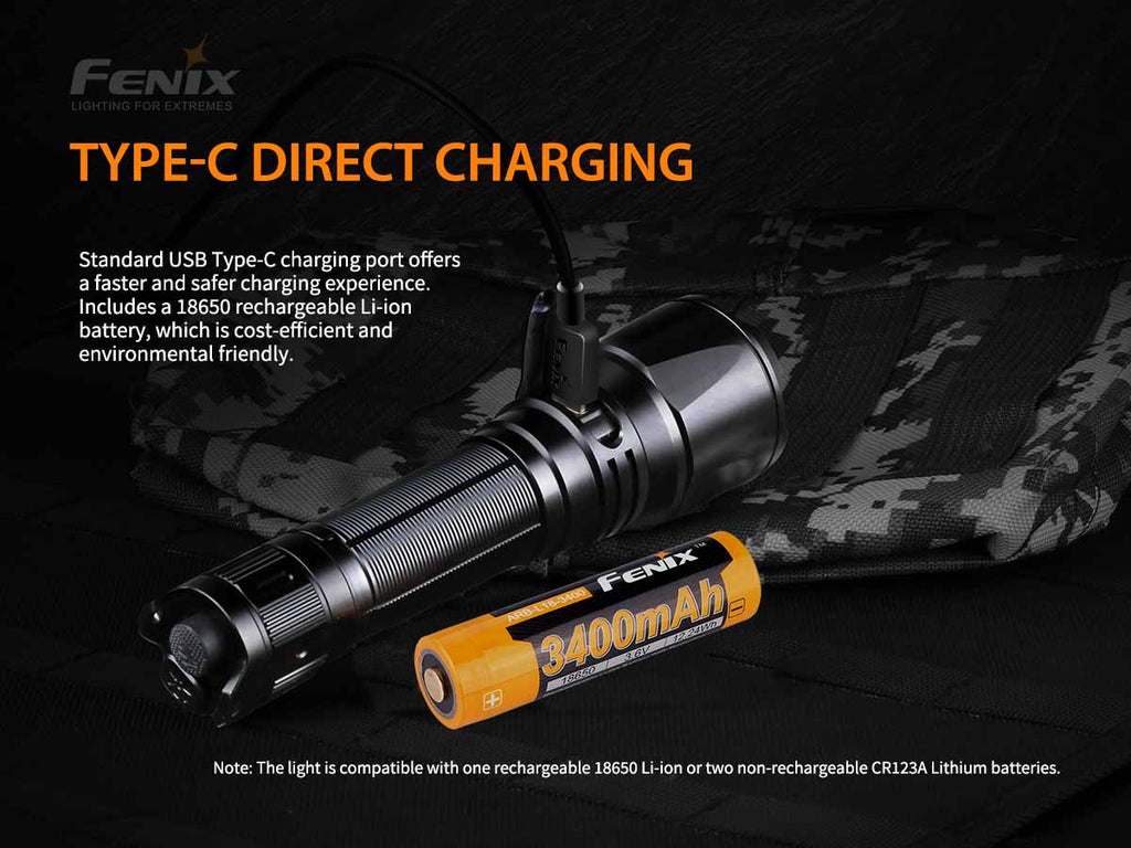Fenix Rechargeable Tactical Flashlight