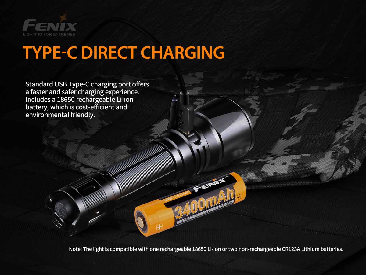 Fenix Rechargeable Tactical Flashlight