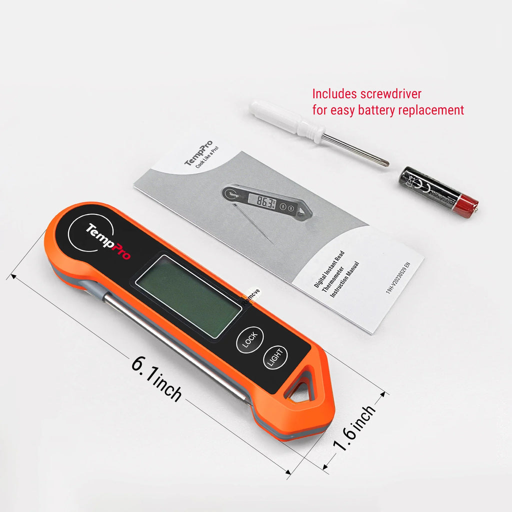 TempPro Instant-Read Food Thermometer