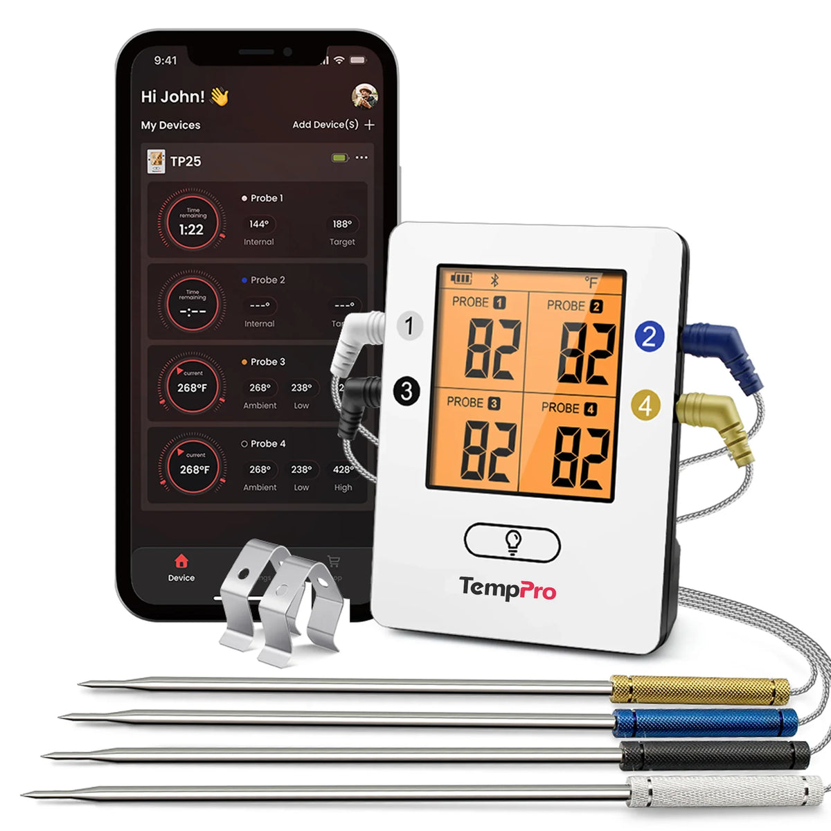 TempPro Wireless Meat Thermometer