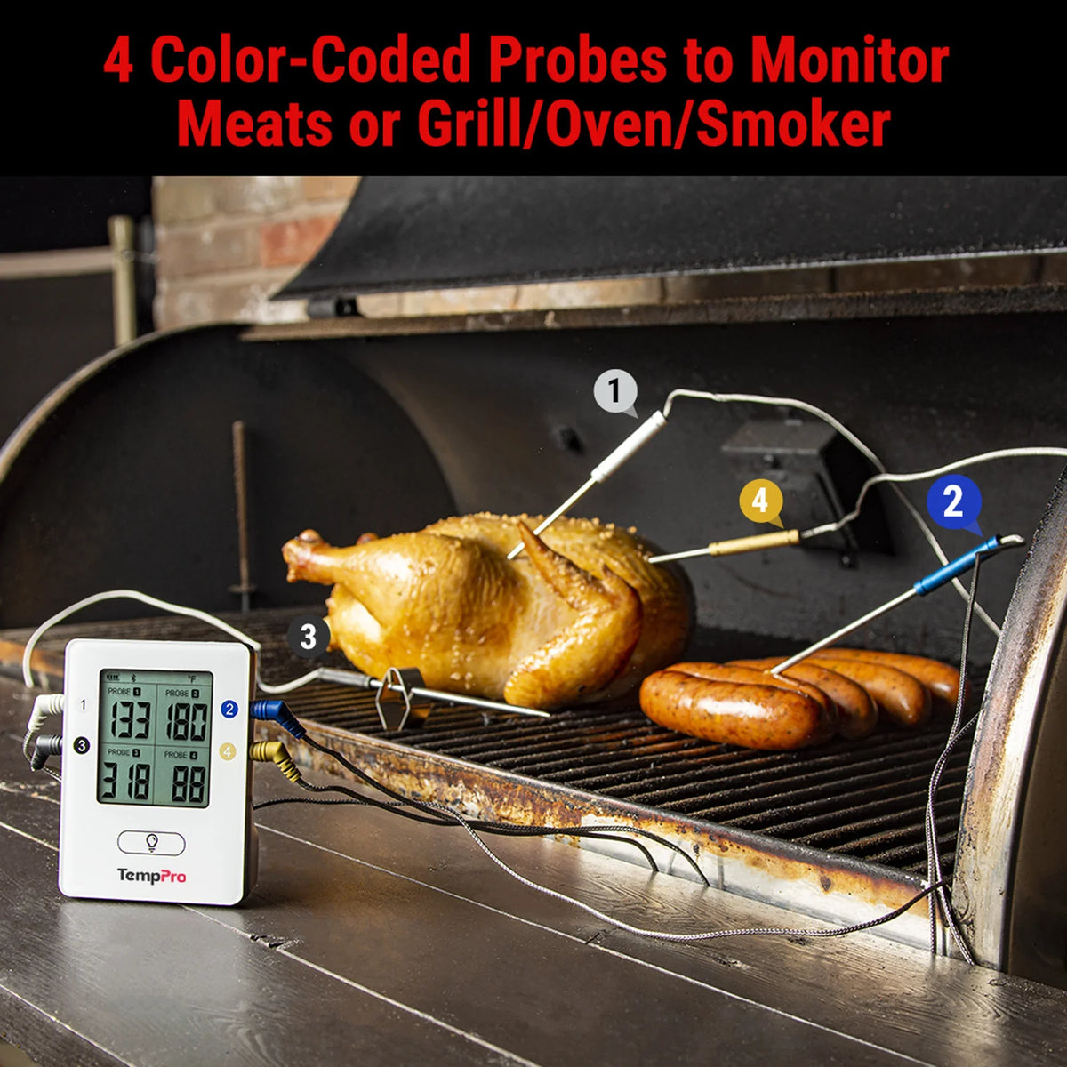 TempPro Wireless Meat Thermometer
