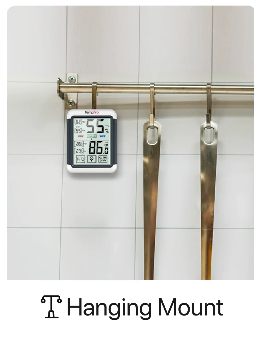 TempPro Indoor Thermometer and Hygrometer