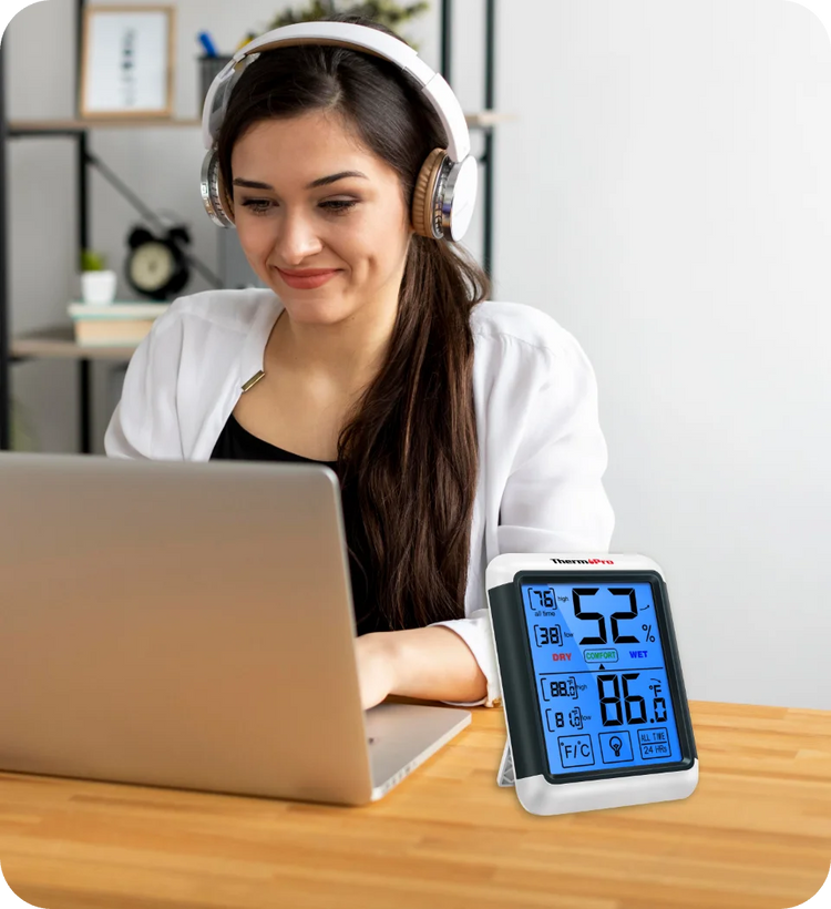 TempPro Indoor Thermometer and Hygrometer