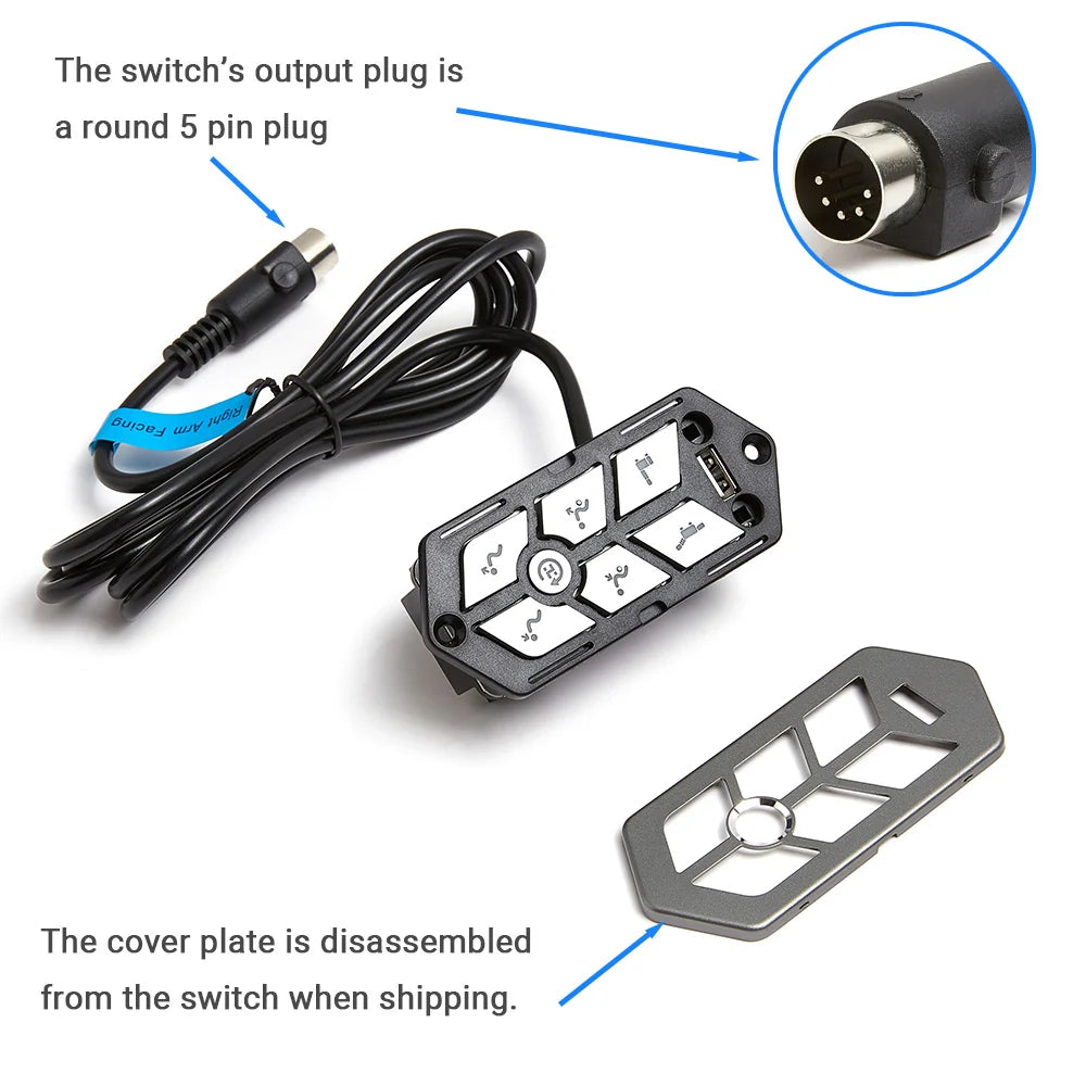 Life Easy Supply Recliner Armrest Control Switch