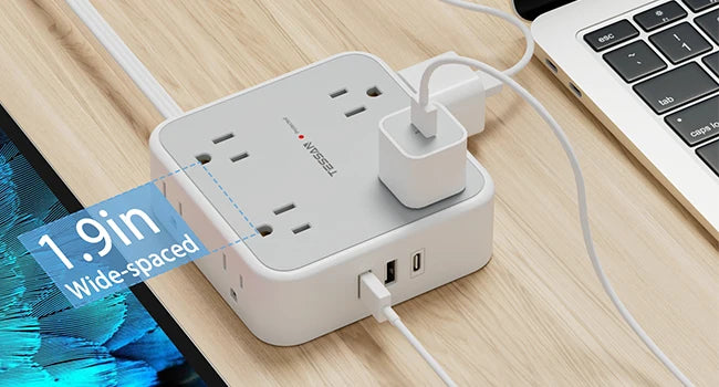 TESSAN USB Power Strip