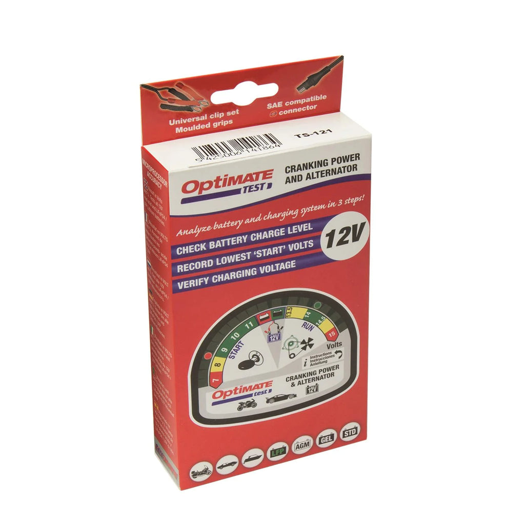 Drag Specialties Vehicle Battery Tester