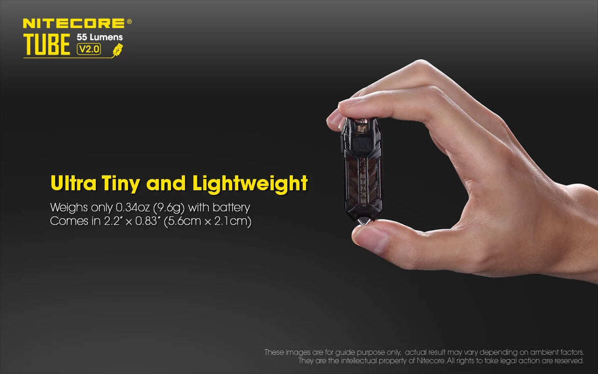 Nitecore Rechargeable Keychain Flashlight