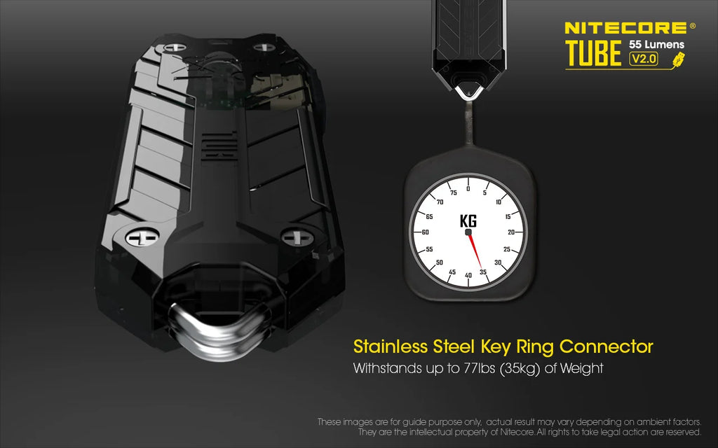 Nitecore Rechargeable Keychain Flashlight