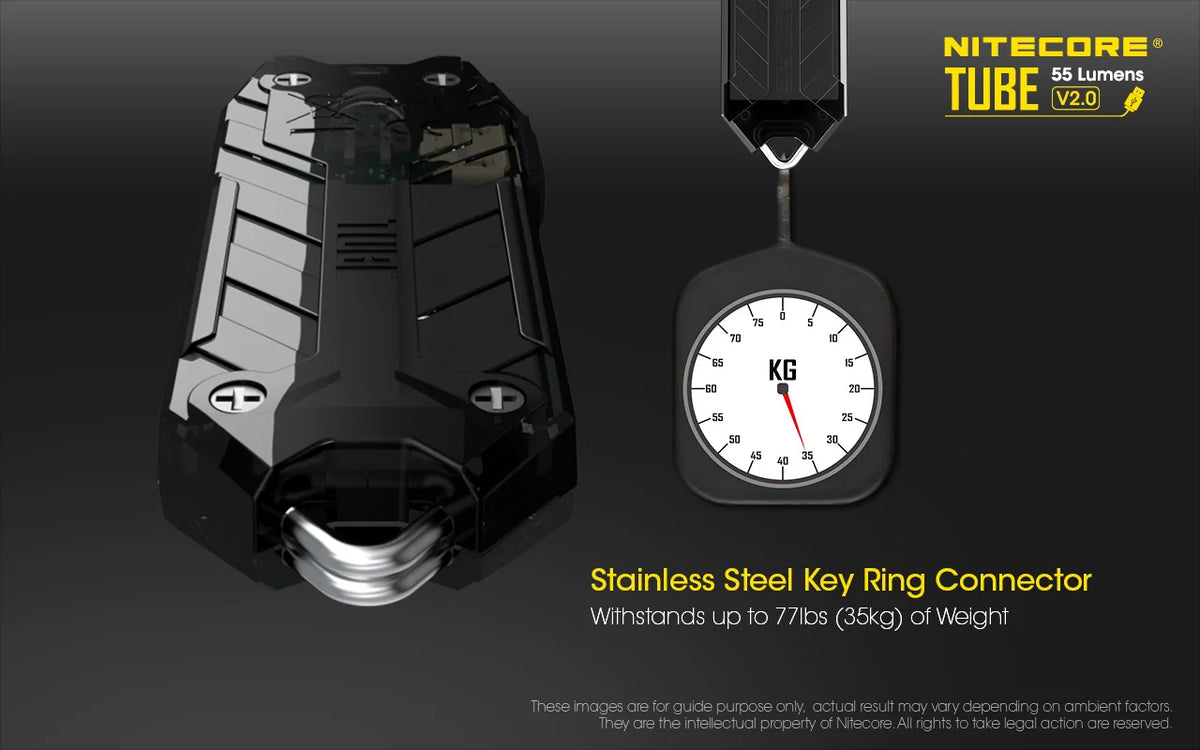 Nitecore Rechargeable Keychain Flashlight