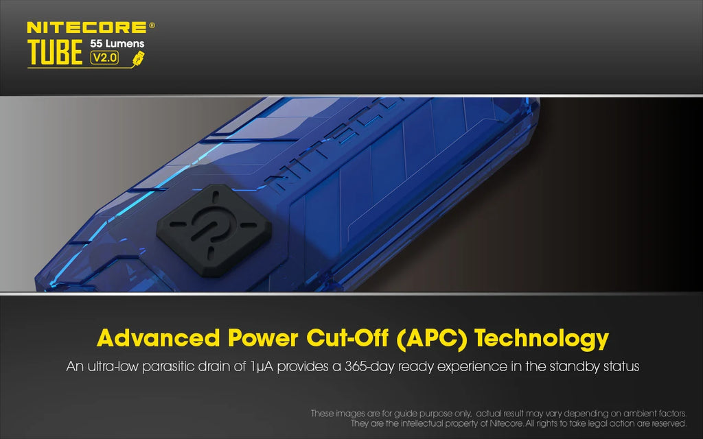 Nitecore Rechargeable Keychain Flashlight