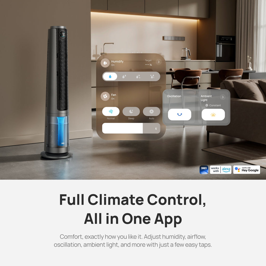 DREO Misting Tower Fan