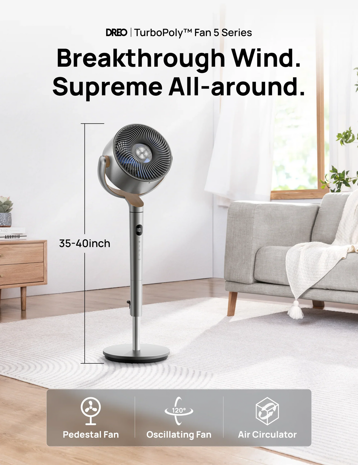 DREO Air Circulator Fan
