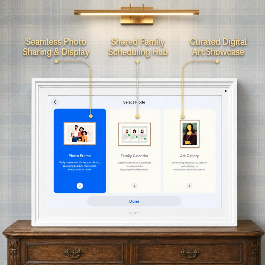 TUTT Smart Digital Calendar and Photo Frame