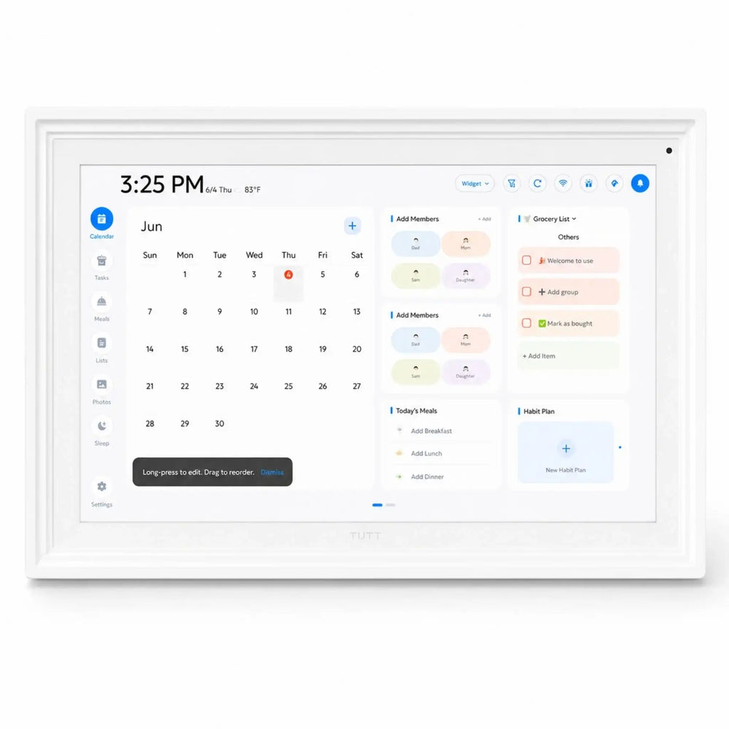 TUTT Smart Digital Calendar and Photo Frame