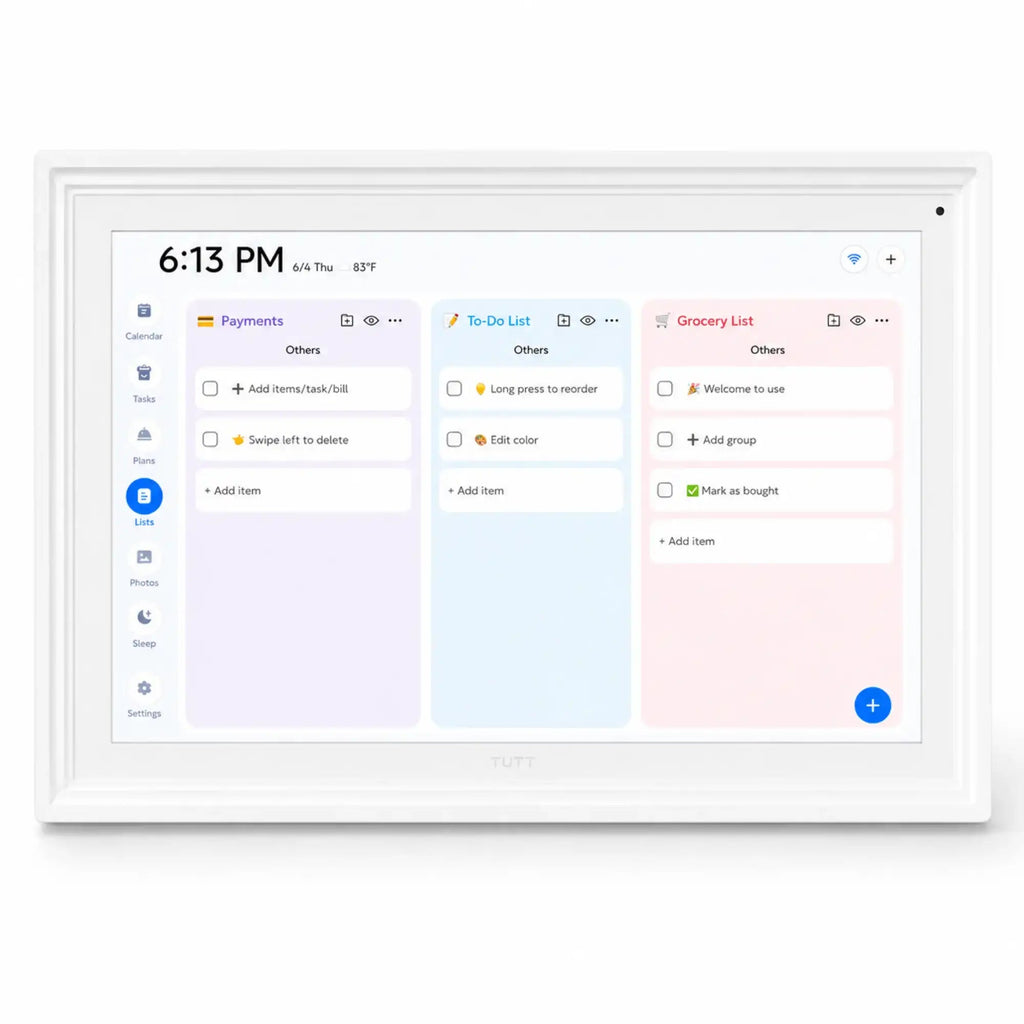 TUTT Smart Digital Calendar and Photo Frame