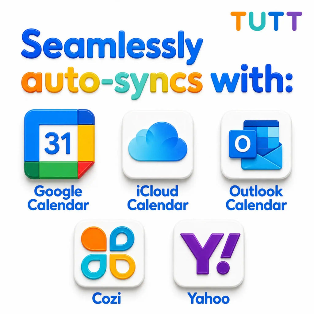 TUTT Smart Digital Calendar and Photo Frame