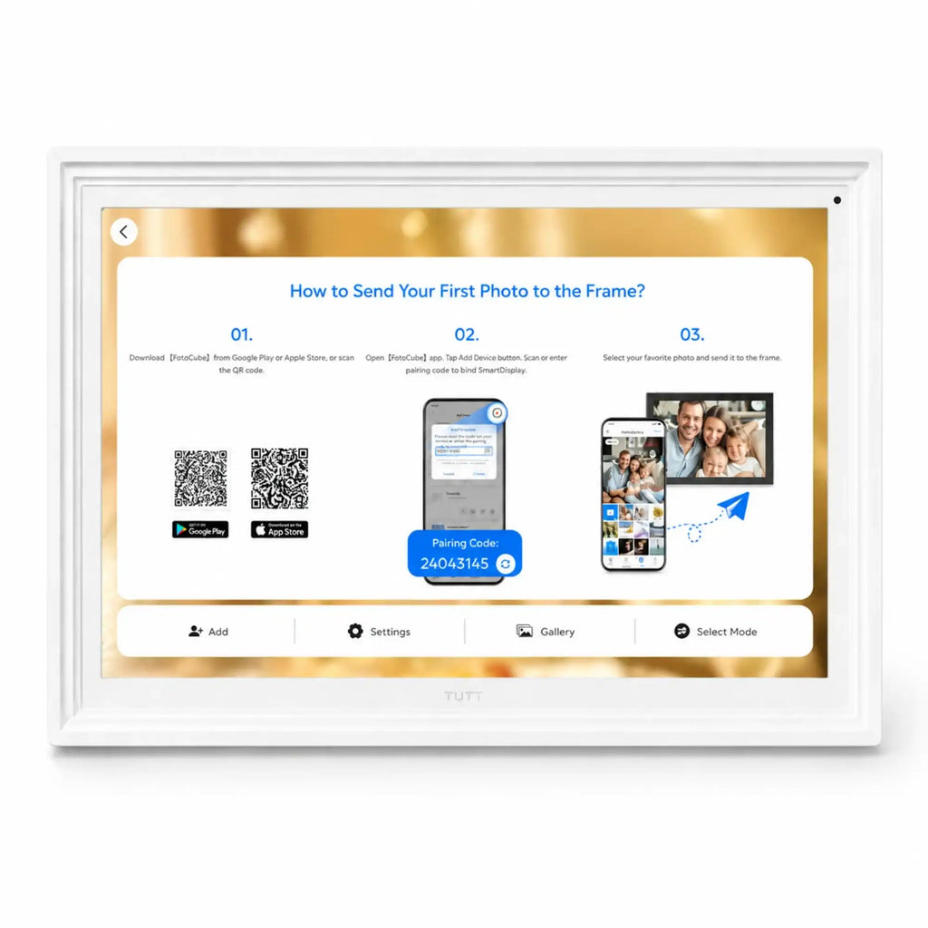 TUTT Smart Digital Calendar and Photo Frame