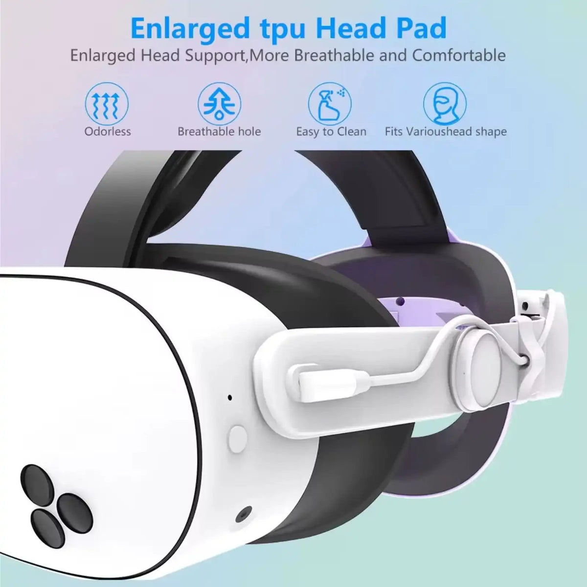 TUTT VR Battery Head Strap
