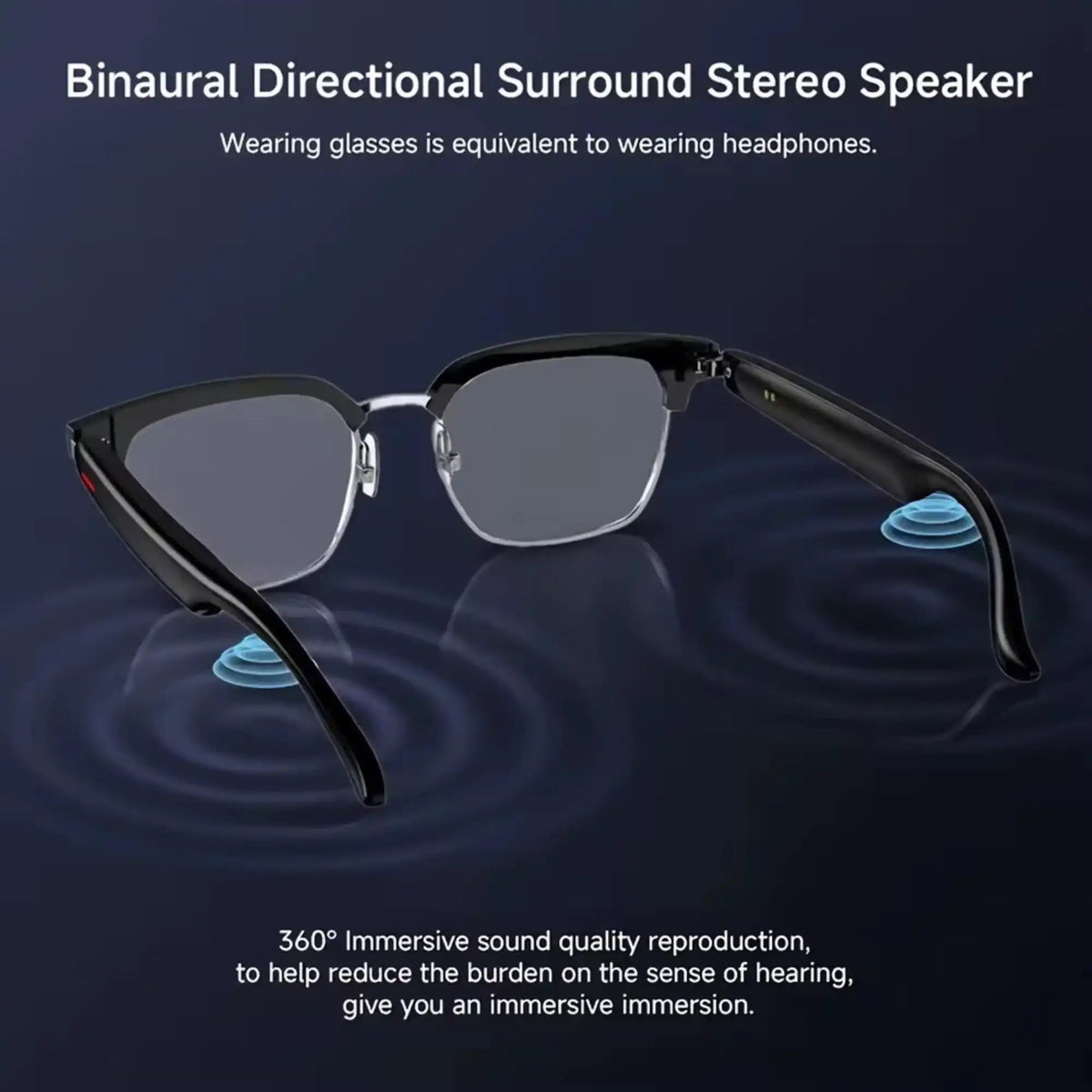 TUTT Bluetooth Audio Smart Glasses