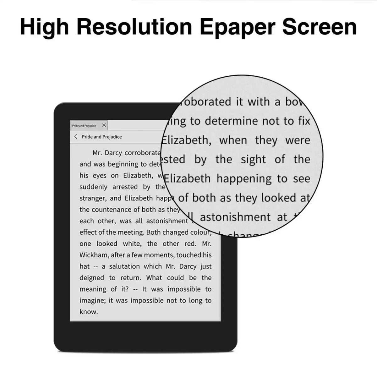 TUTT E-Ink E-Book Reader