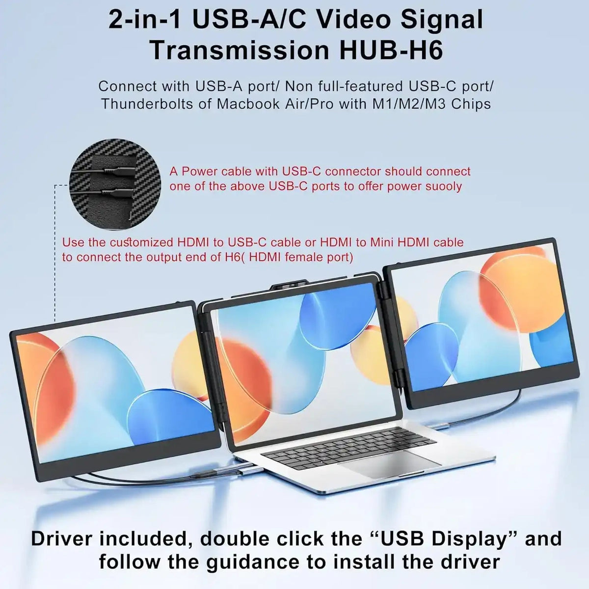 TUTT USB to HDMI Video Converter