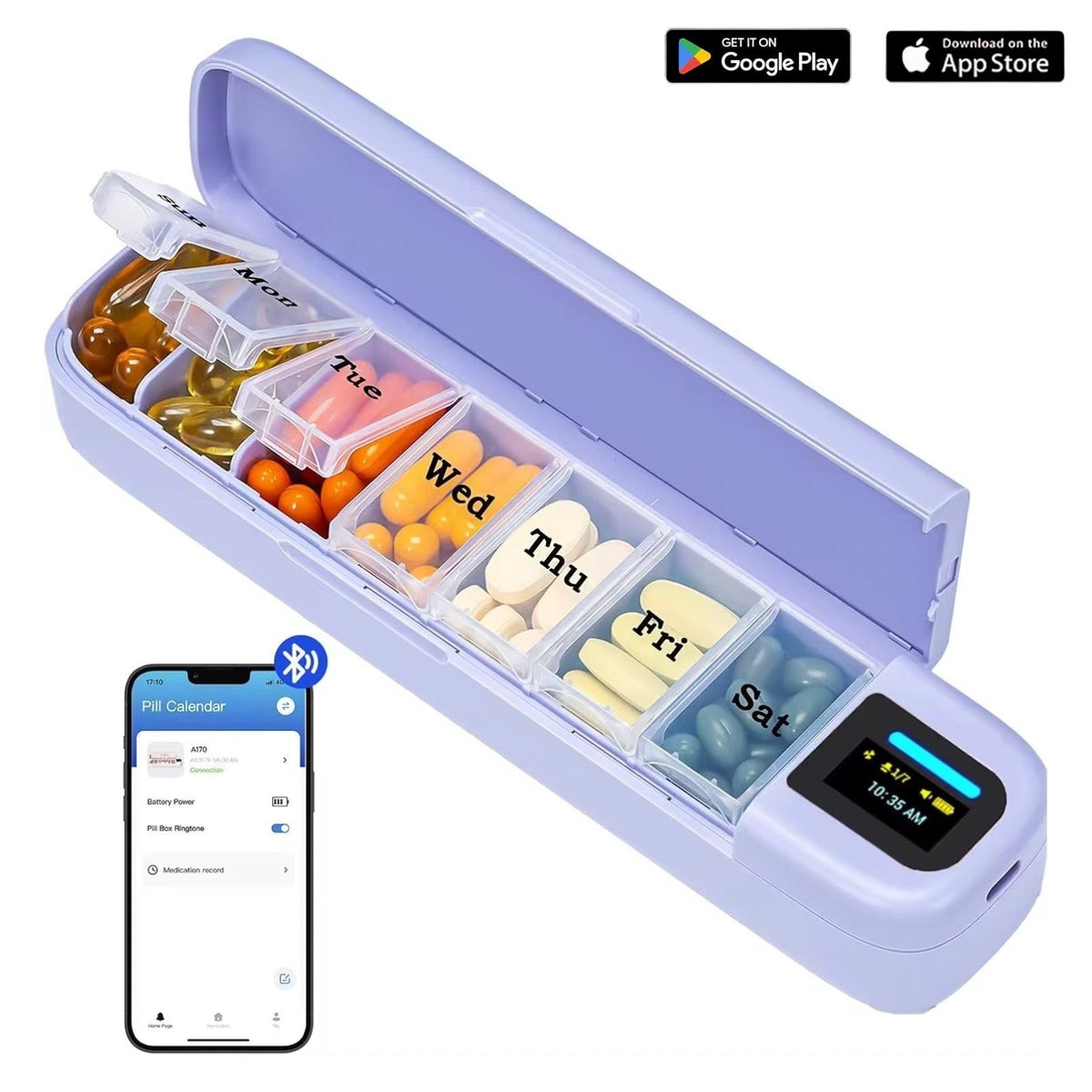 TUTT Smart Pill Organizer