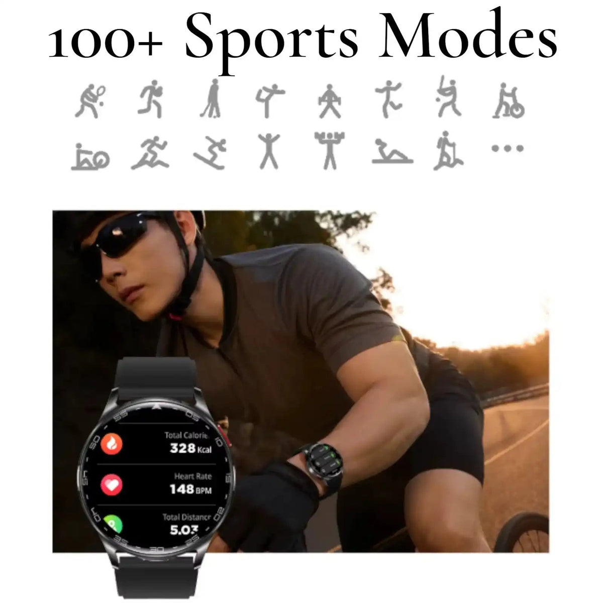 TUTT Smartwatch with Built-In TWS Earbuds
