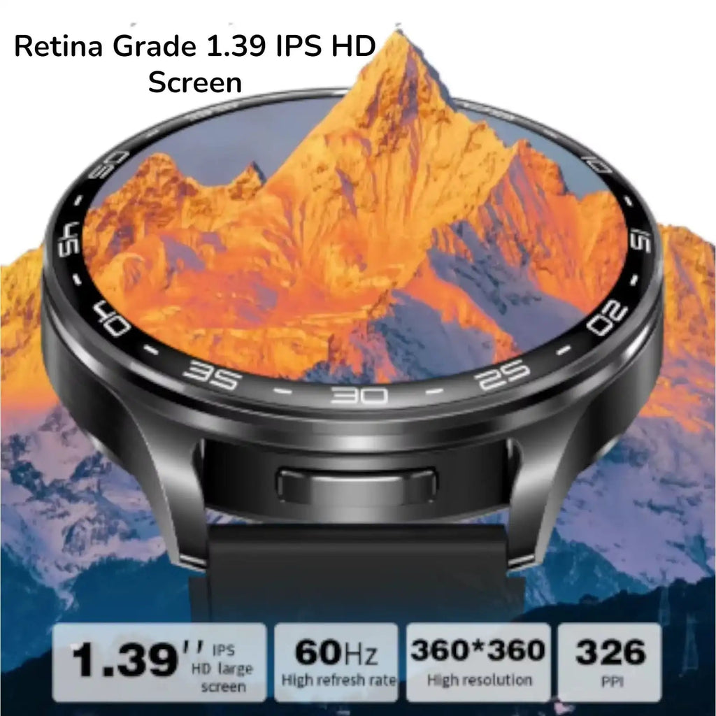 TUTT Smartwatch with Built-In TWS Earbuds