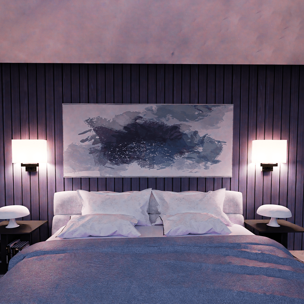 LEDMyplace Two-Light Wall Sconce with USB and Outlet