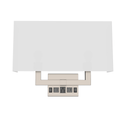 LEDMyplace Two-Light Wall Sconce with USB and Outlet