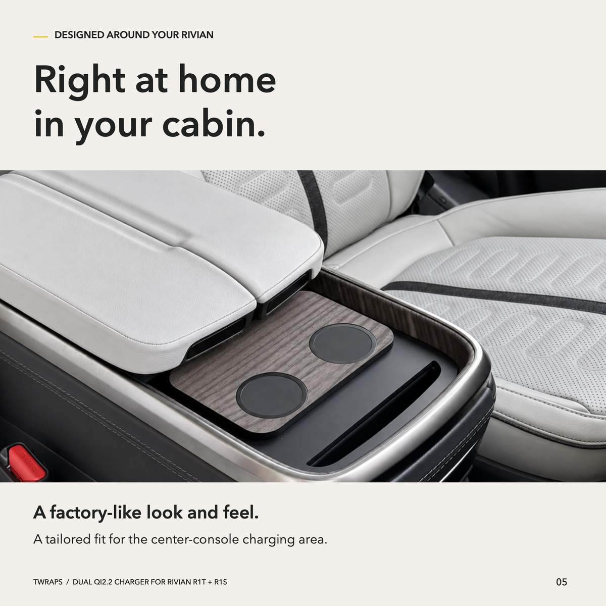 TWRAPS Dual Vehicle Wireless Charging Pad