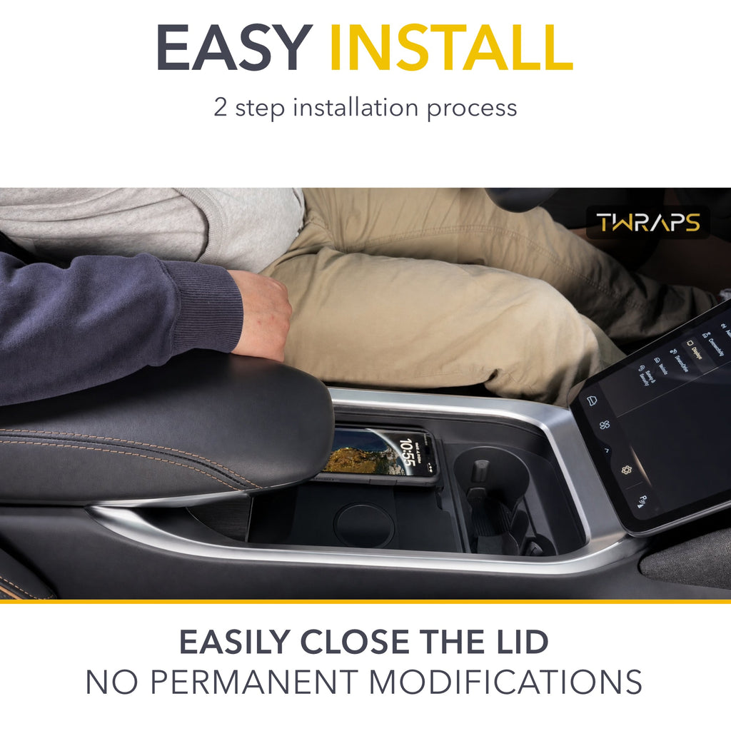 TWRAPS Lucid Air Dual Wireless Car Charger