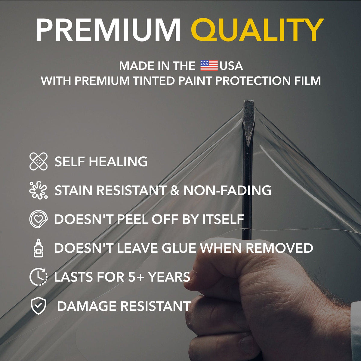 TWRAPS Vehicle Headlight Protection Film